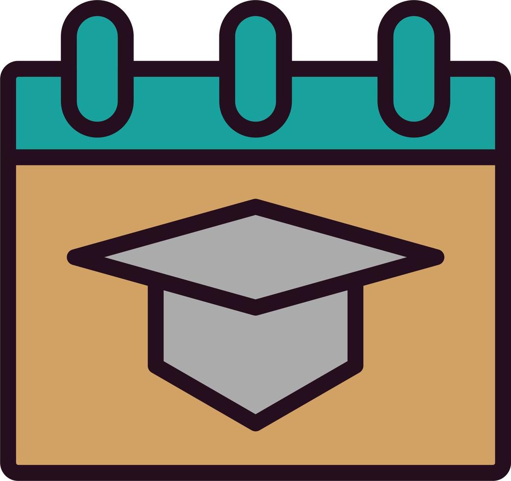 Semester Vektor Symbol