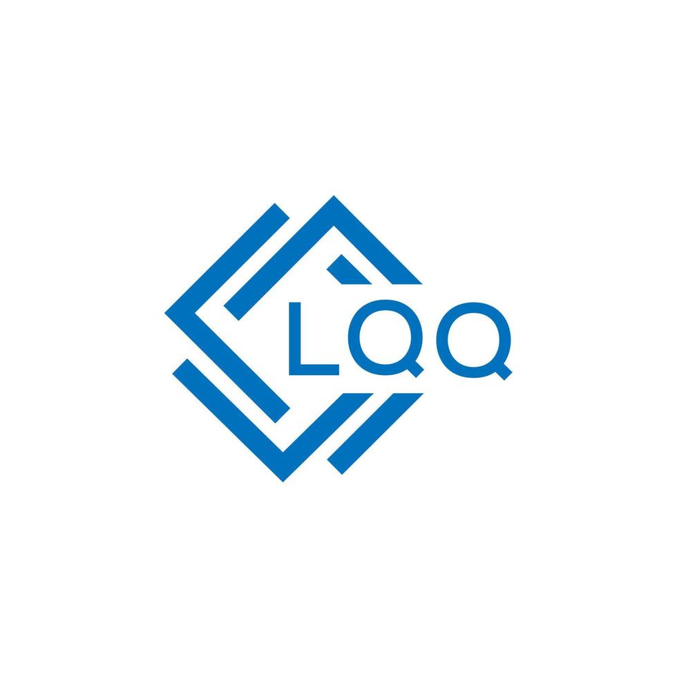 lqq brev logotyp design på vit bakgrund. lqq kreativ cirkel brev logotyp begrepp. lqq brev design. vektor