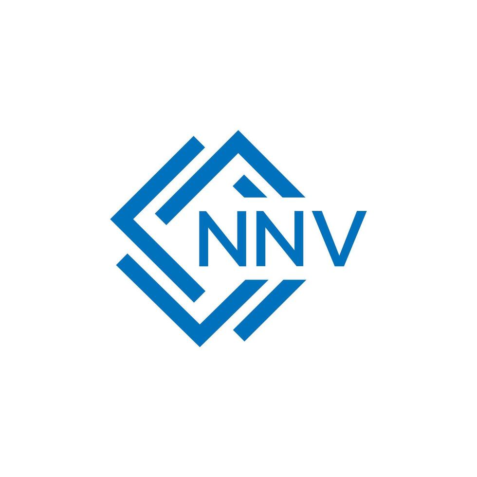 nv Brief Logo Design auf Weiß Hintergrund. nv kreativ Kreis Brief Logo Konzept. nv Brief design.nnv Brief Logo Design auf Weiß Hintergrund. nv c vektor