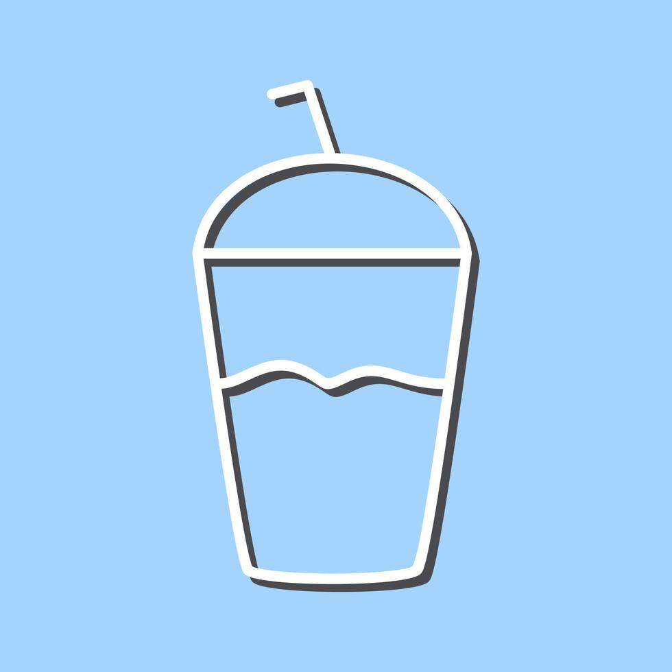 Frappe-Vektor-Symbol vektor