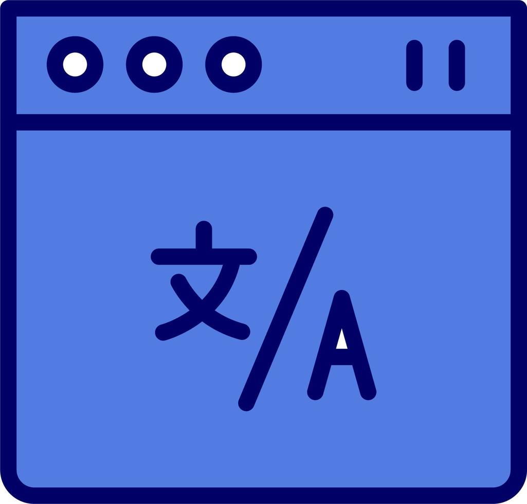 uppkopplad översättare vektor ikon