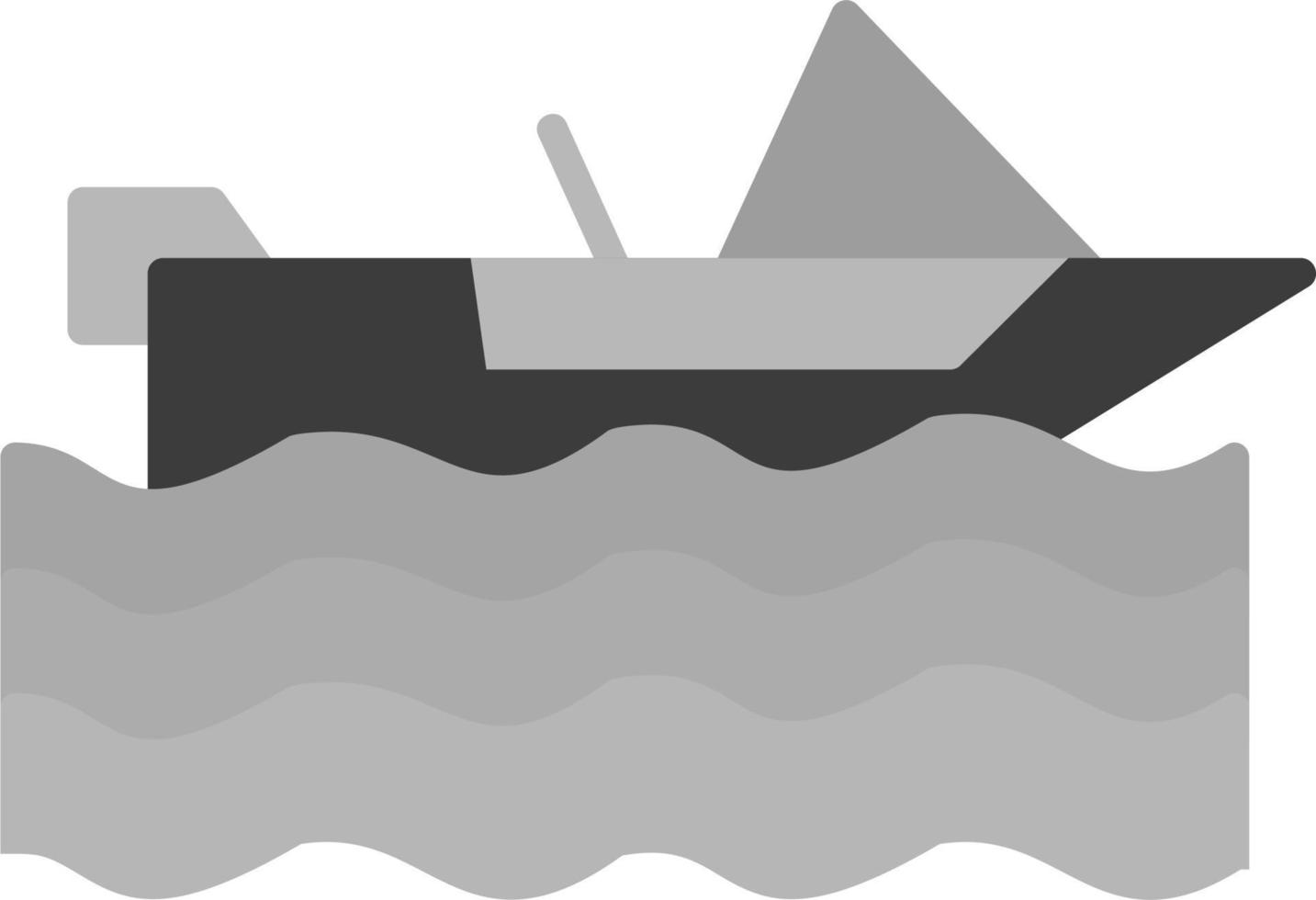 motorbåt vektor ikon