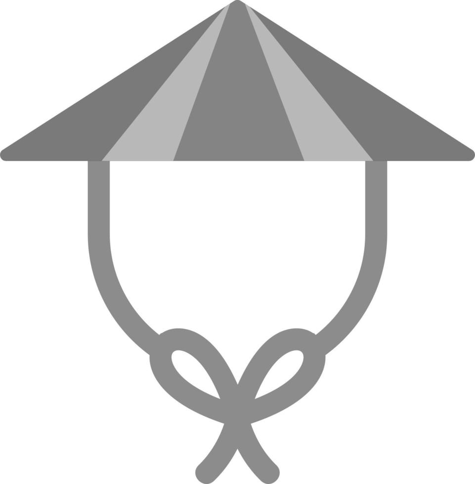 Chinesisch Hut Vektor Symbol