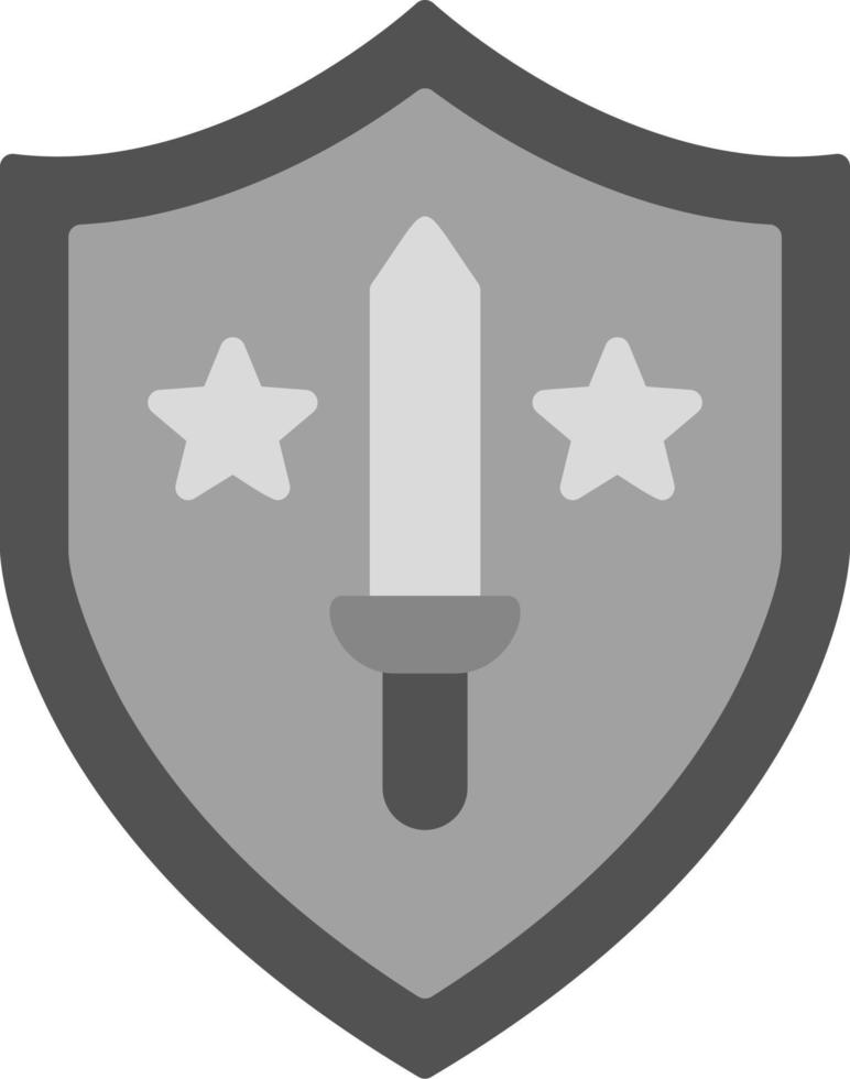 Militär- Schild Vektor Symbol