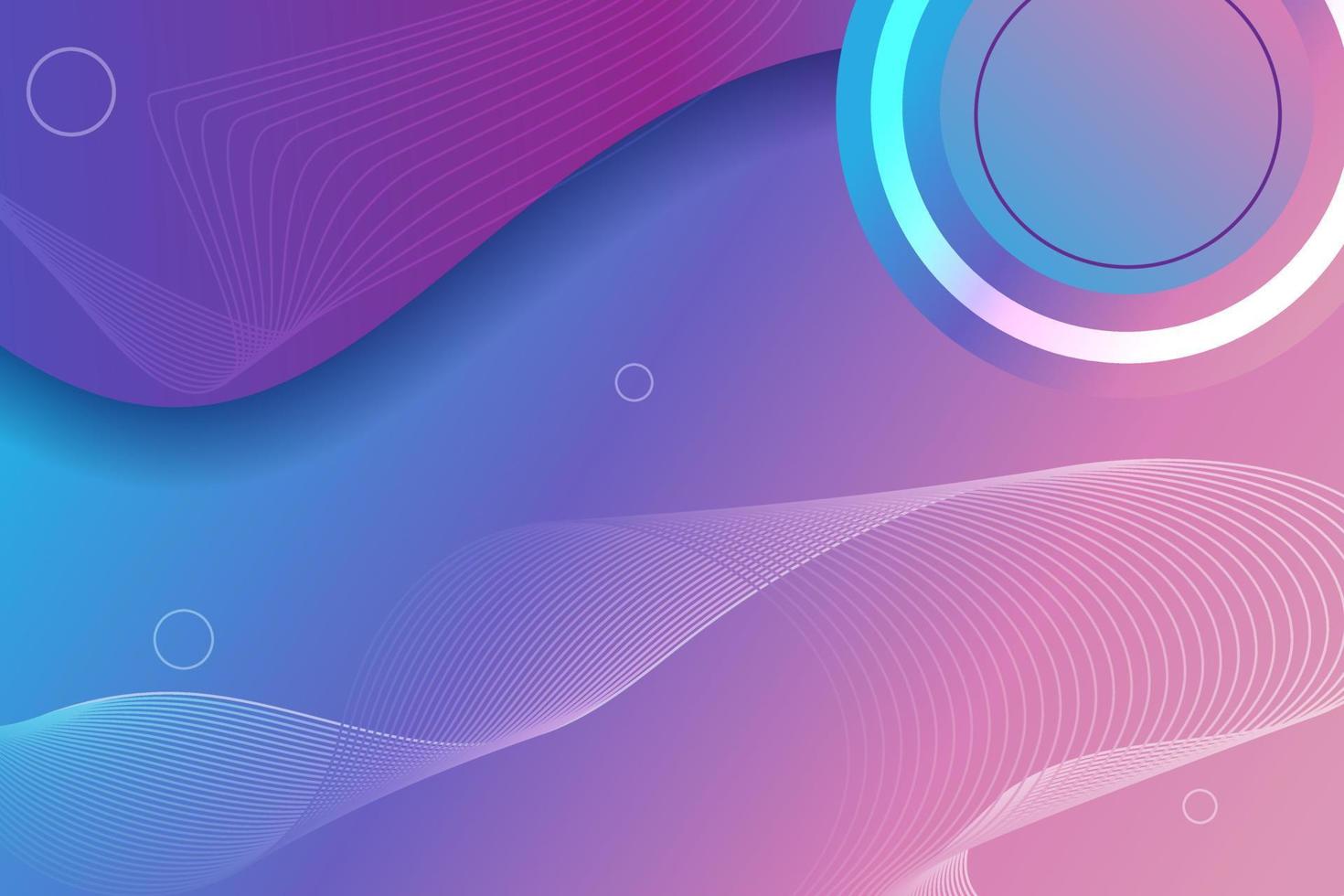 modern Hintergrund futuristisch Gradient Flüssigkeit Poster Startseite mit modern Farbe. dunkel lila abstrakt geometrisch Linie Vorlage mit Mischung Formen vektor