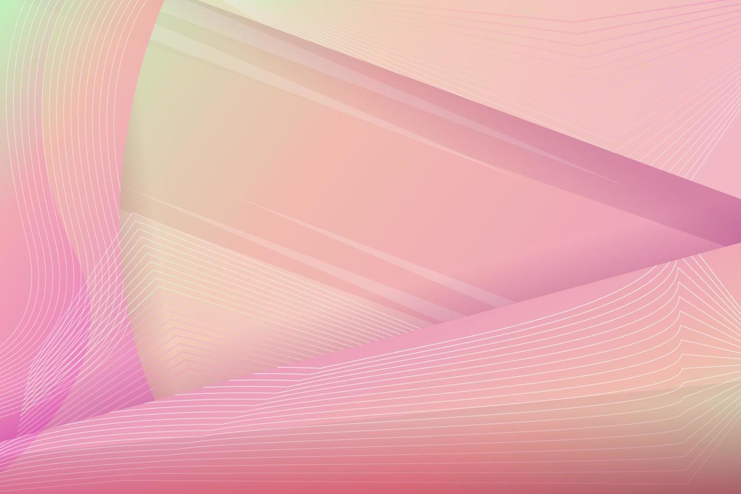 modern Hintergrund futuristisch Gradient Flüssigkeit Poster Startseite mit modern Farbe. Licht Pastell- abstrakt geometrisch Linie Vorlage mit Mischung Formen vektor