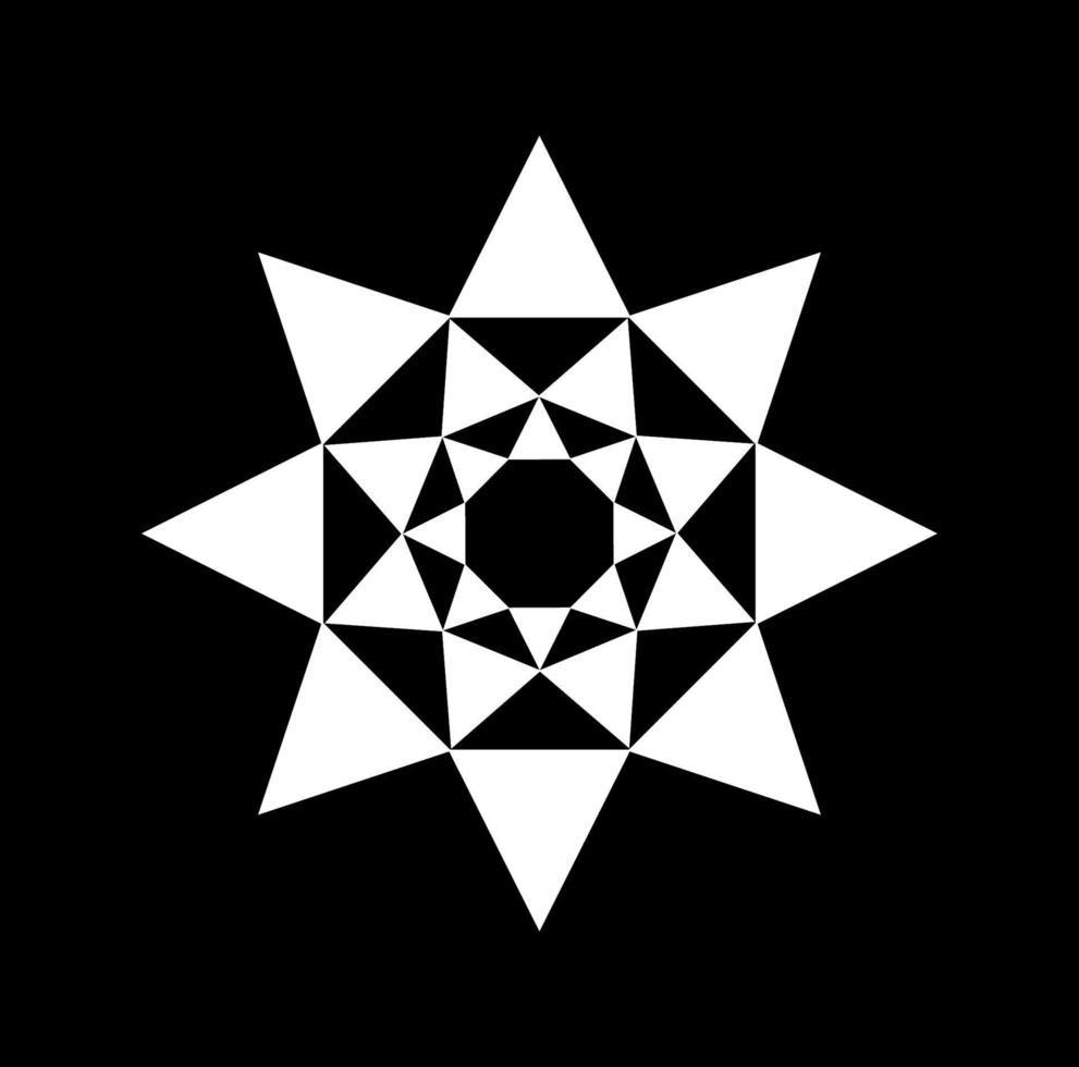 malalaxmi Lotus Vektor Symbol. Lotus Mandala Symbol.