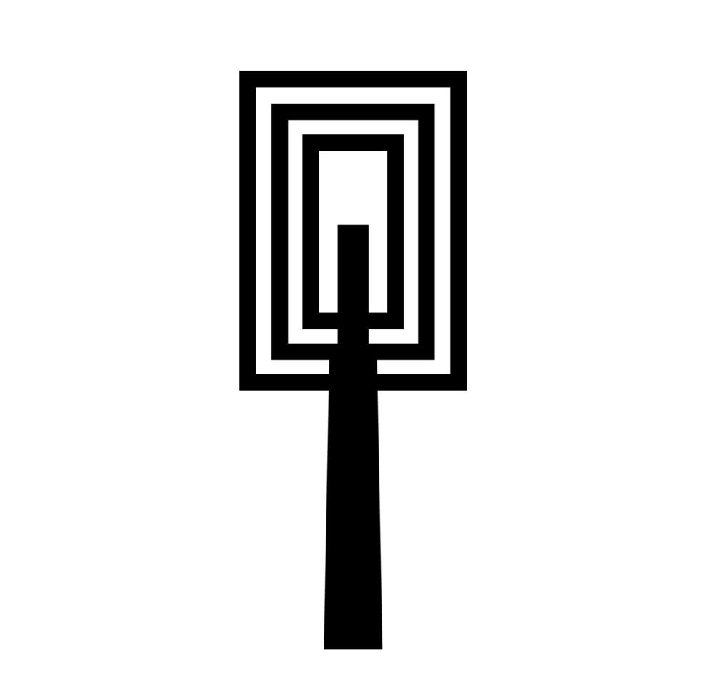 gyanvapi Masjid Vektor Symbol. gyanvapi Moschee varanasi schwarz Symbol.