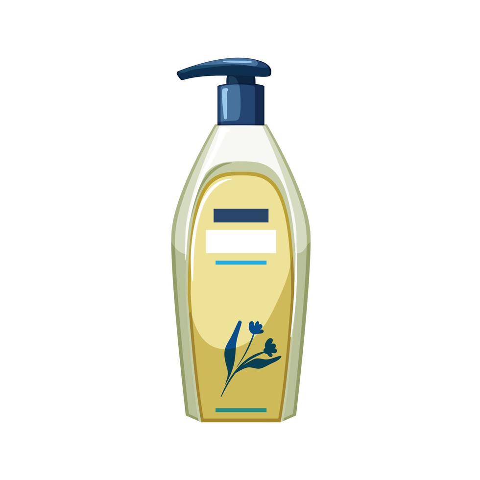 kosmetisch Lotion Karikatur Vektor Illustration