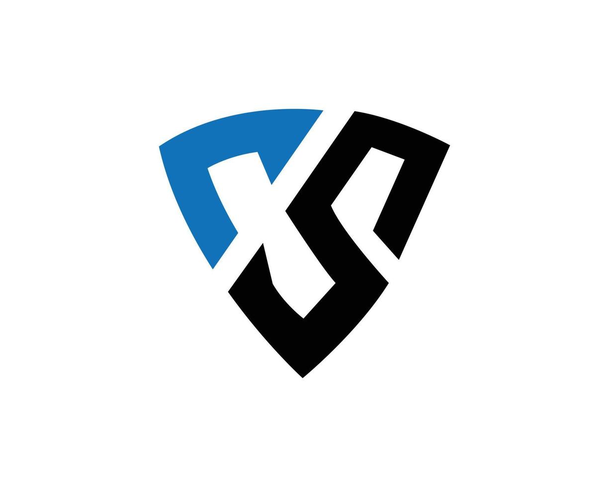 kreativ modern cs Logo Symbol Design Konzept Vektor Illustration.