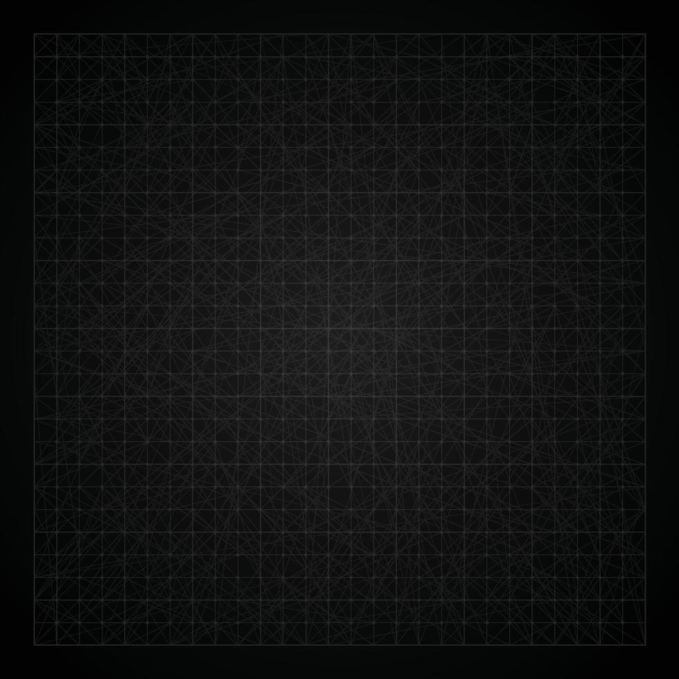 schwarz Graph Papier abstrakt Hintergrund vektor