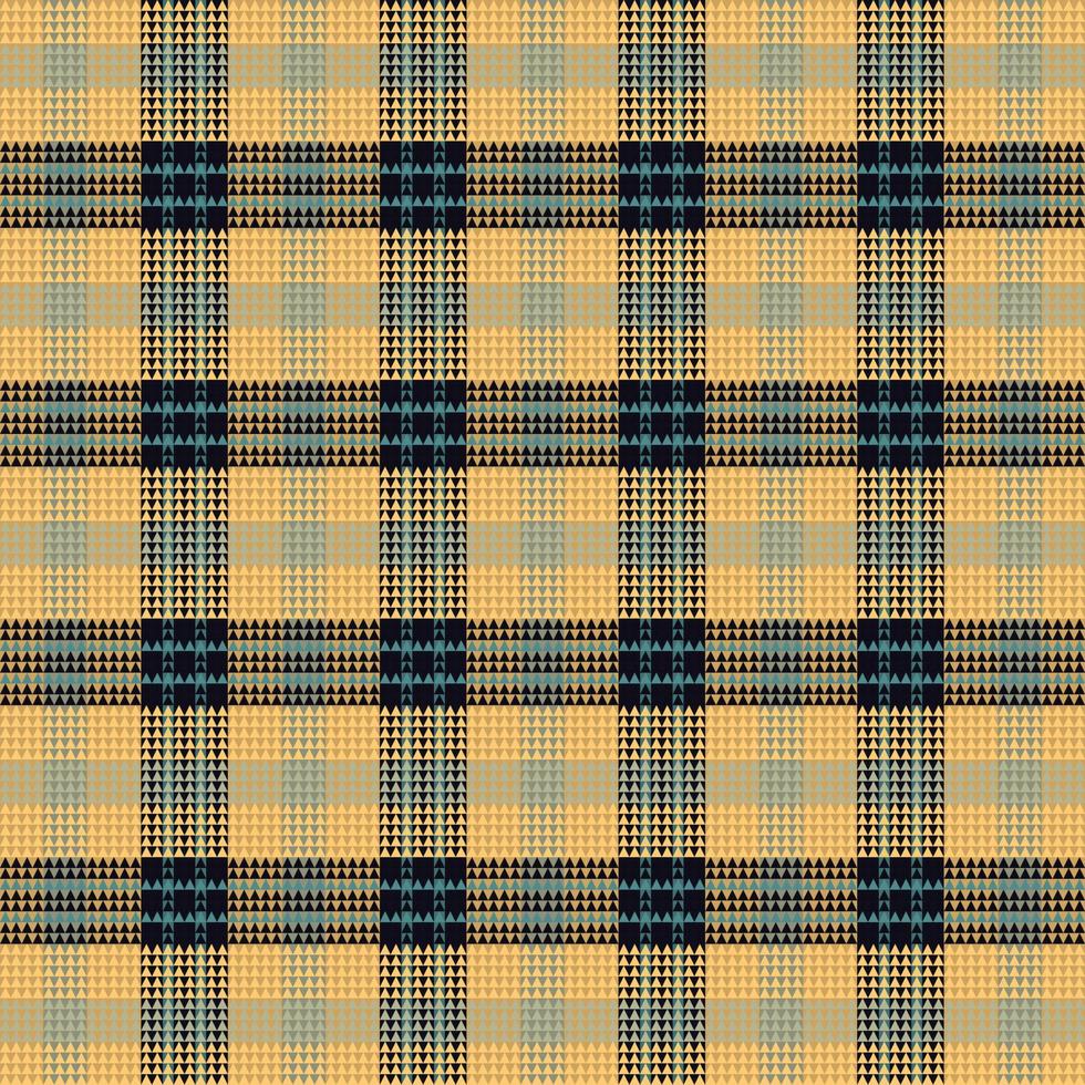 Tartan-Plaid mit Nachtfarbmuster. vektor