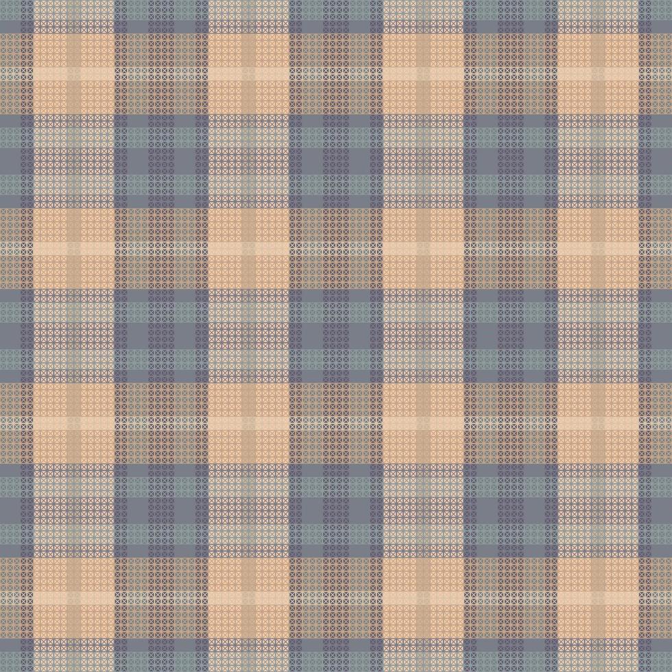 Tartan-Plaid mit Nachtfarbmuster. vektor