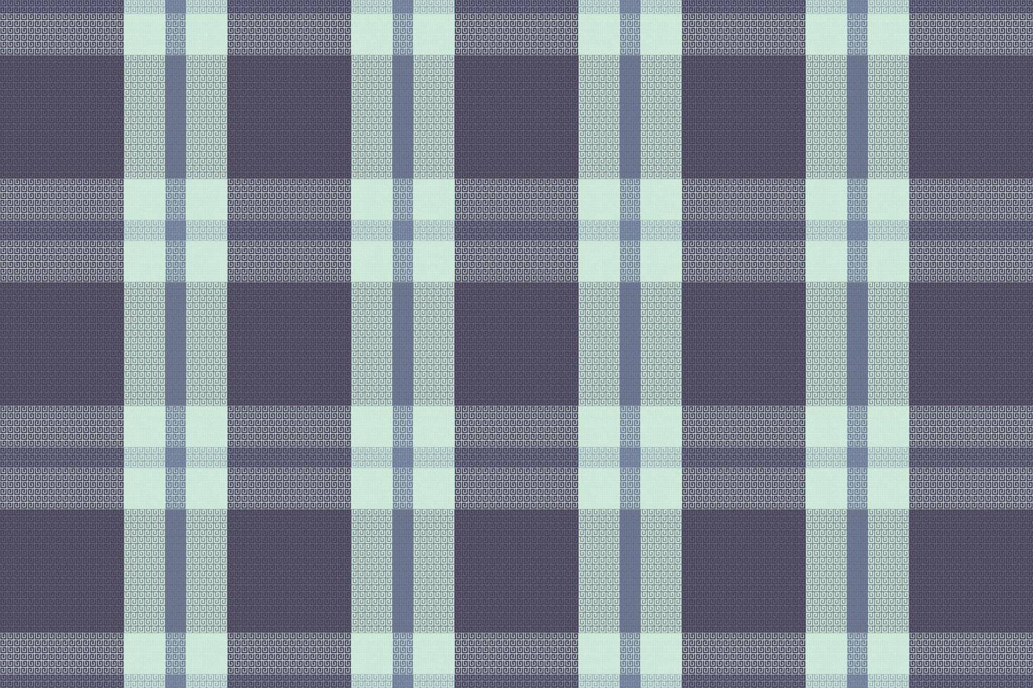 Tartan-Plaid mit Nachtfarbmuster. vektor