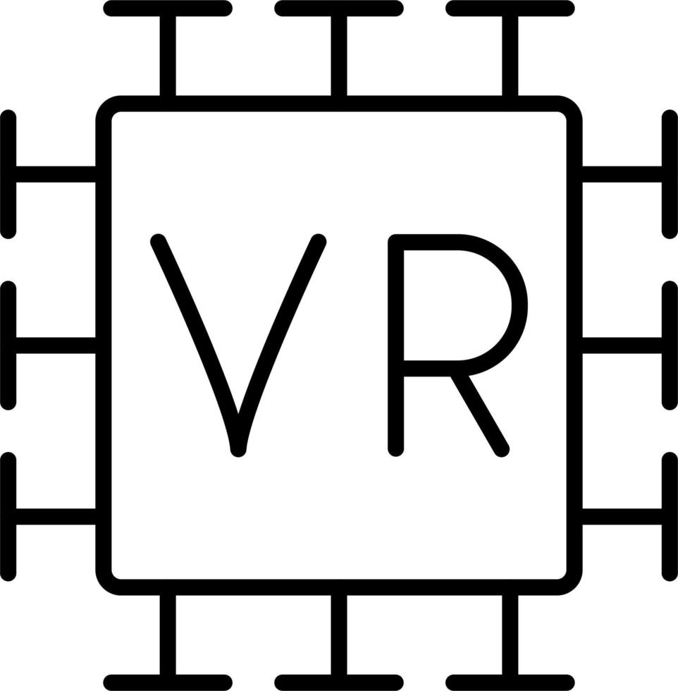 vr Vektor Symbol