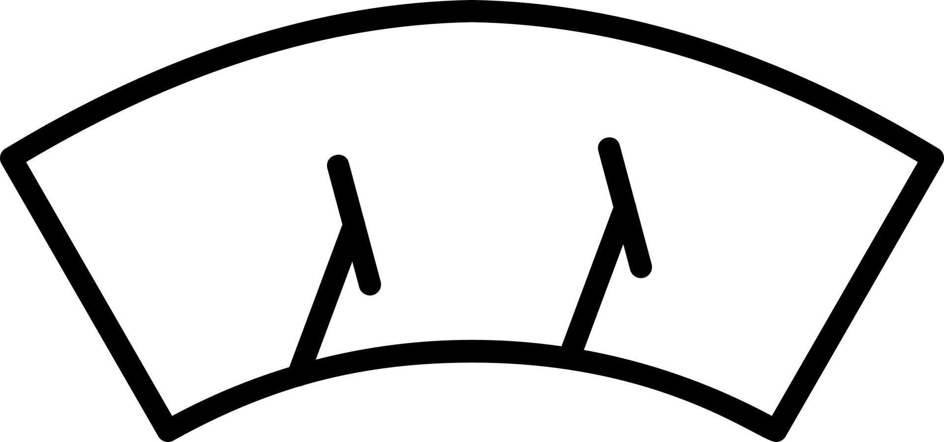 Wischer Vektor Symbol