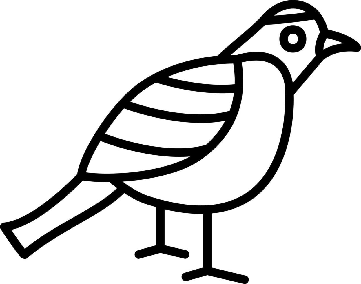 summend Vogel Vektor Symbol