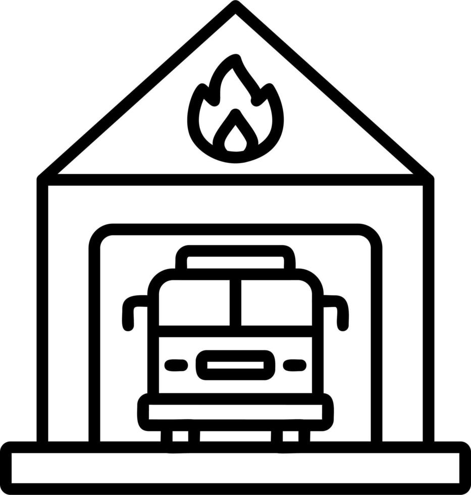 Symbol für Feuervektor vektor