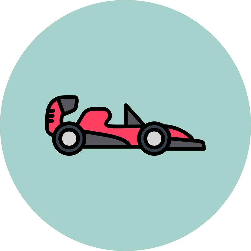 Formel 1 Vektor Symbol