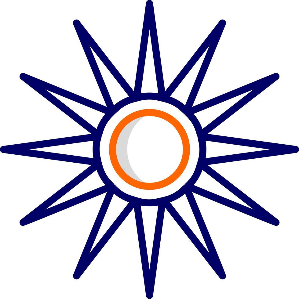 optisch Raditon Vektor Symbol