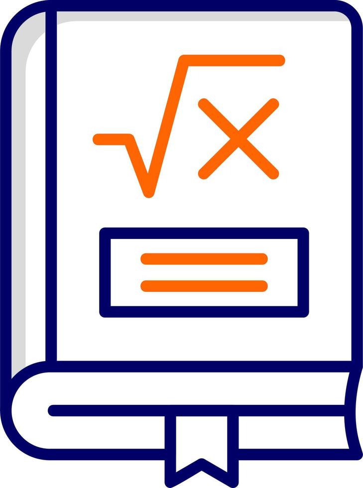 Mathe Buch Vektor Symbol