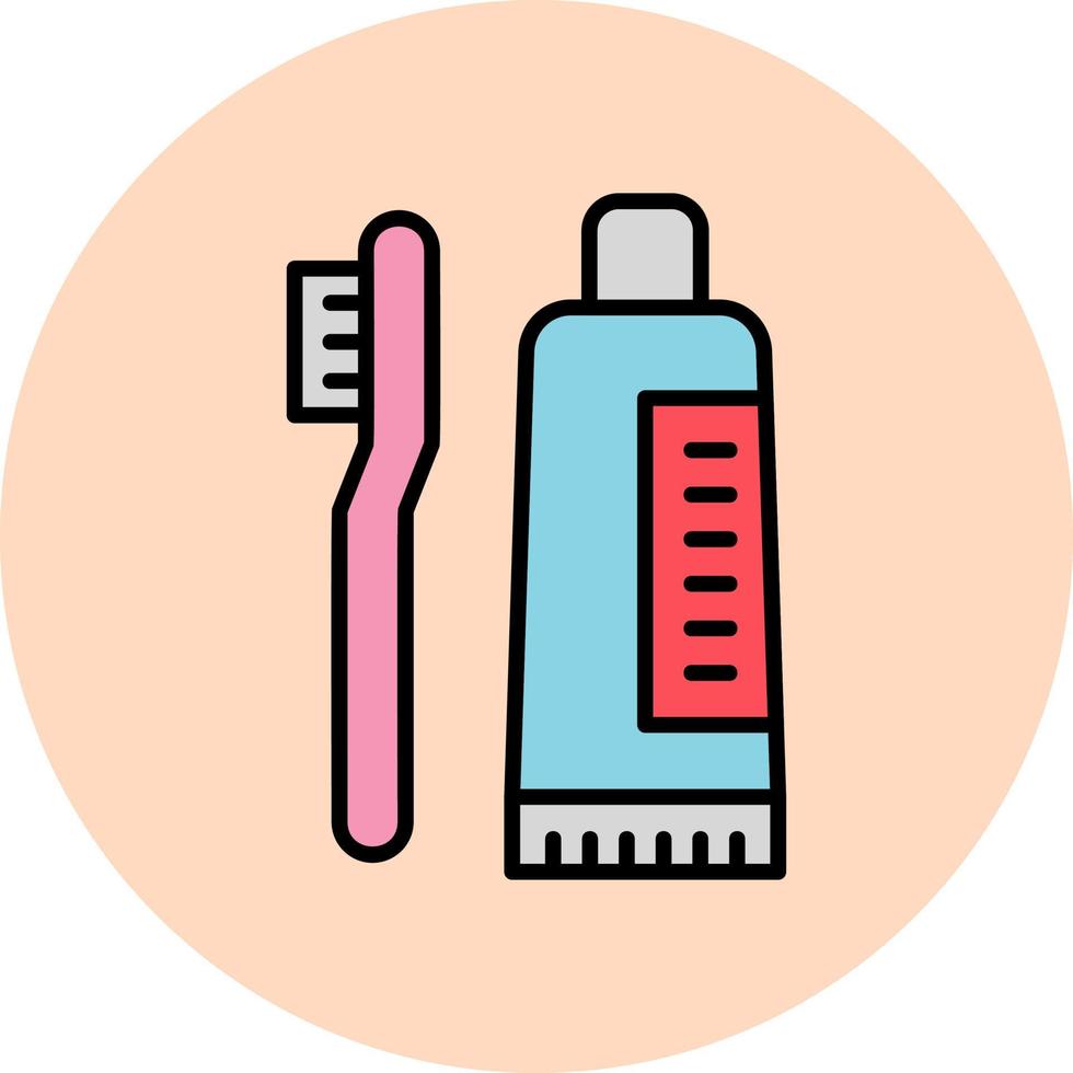 Zahn Reinigung Vektor Symbol