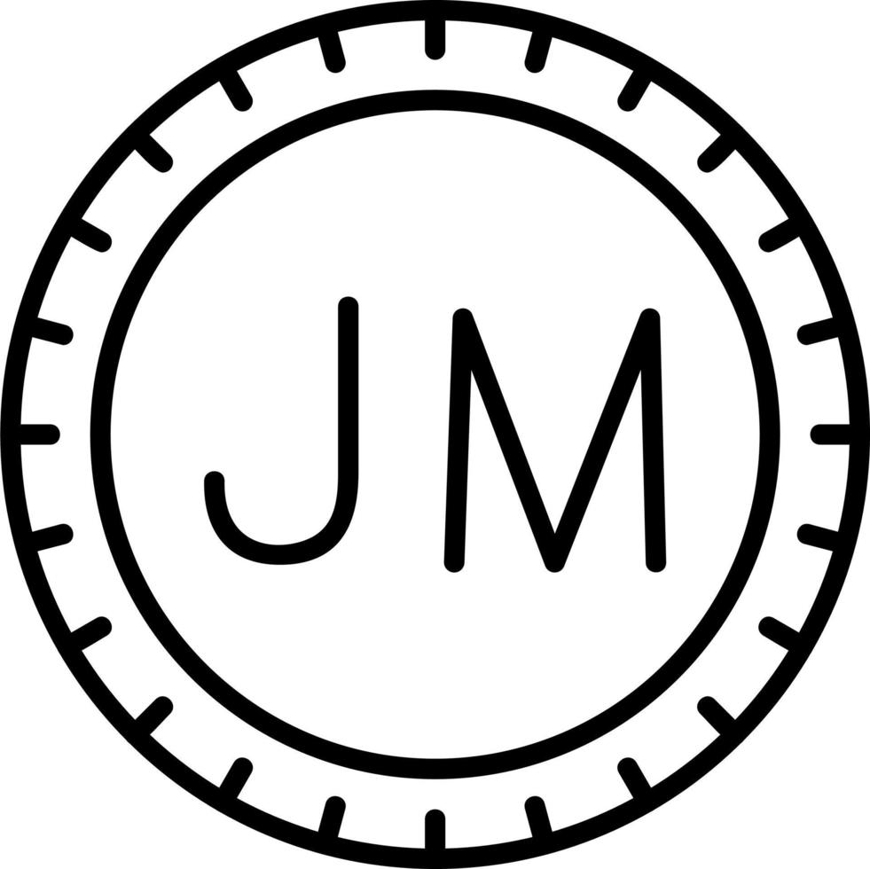 Jamaika wählen Code Vektor Symbol