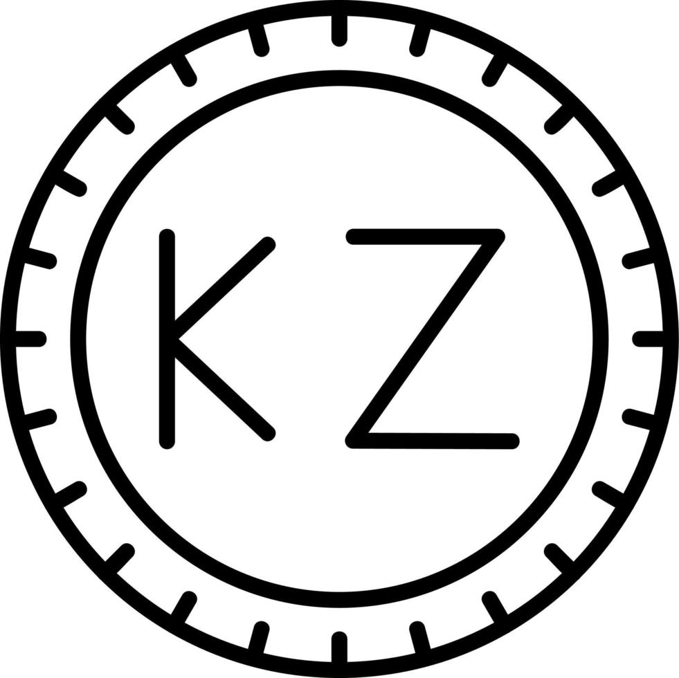 kazakhstan ringa koda vektor ikon