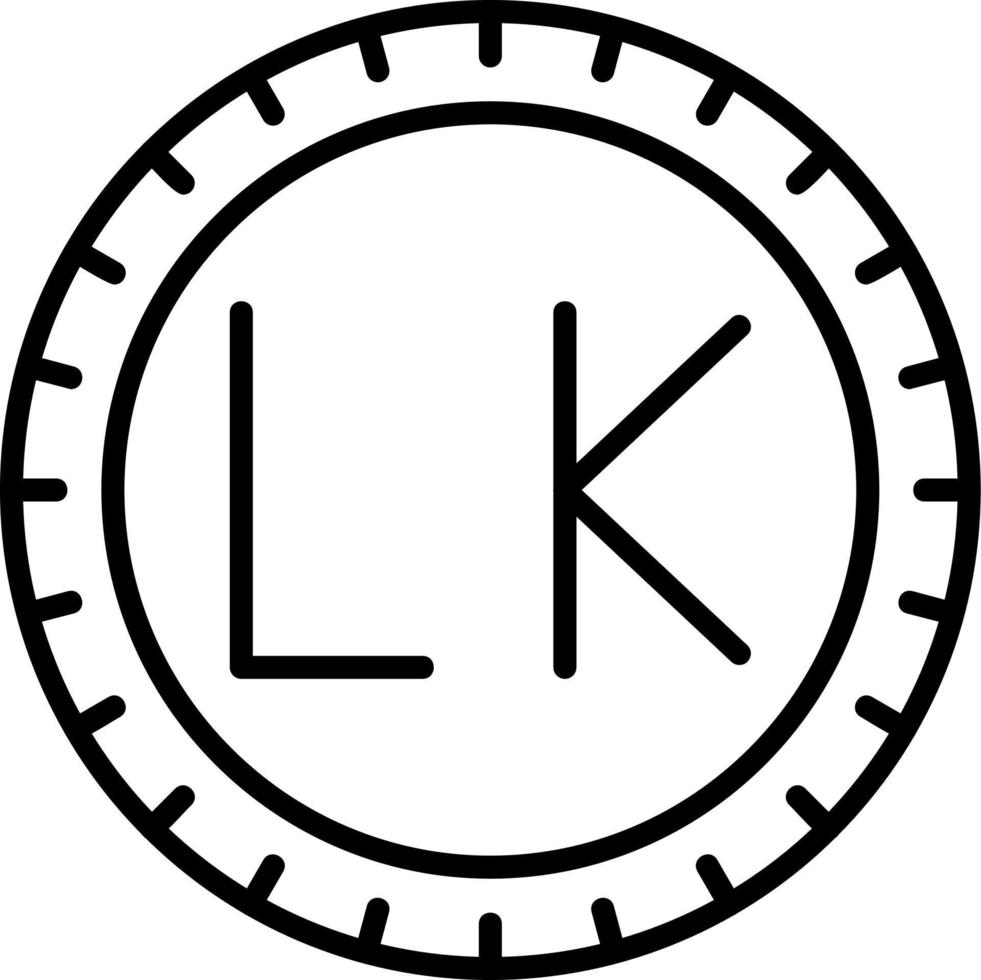 sri Lanka wählen Code Vektor Symbol