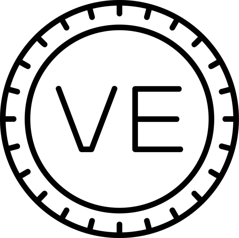 Venezuela wählen Code Vektor Symbol