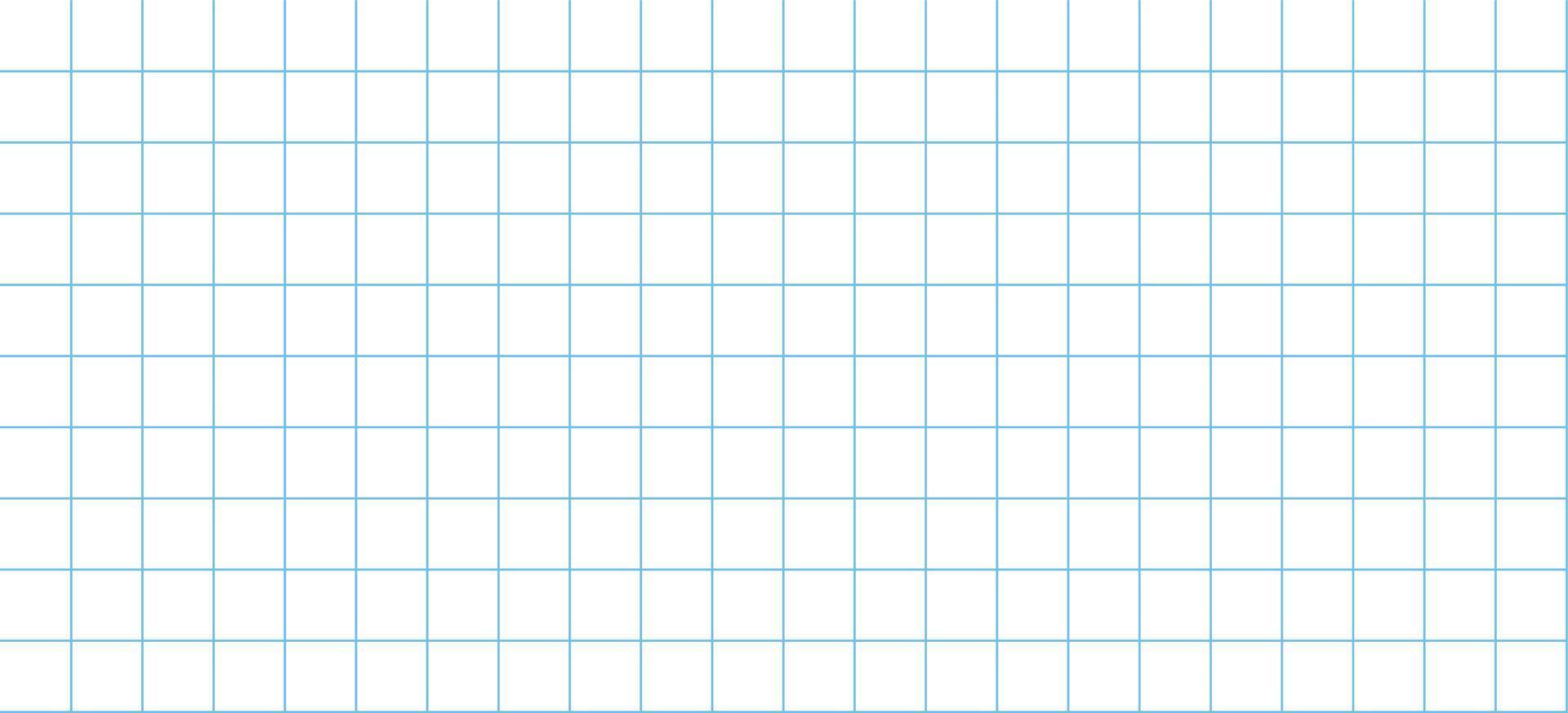 Blau Graph Papier Gitter Hintergrund. nahtlos Muster Mathematik Papier Textur. wünschen zum Architekt planen, Schule Projekt. Vektor Illustration