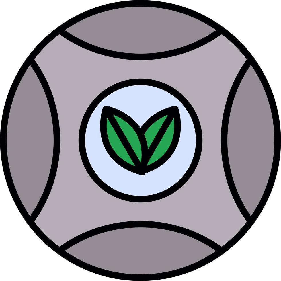 Therapie Ball Vektor Symbol