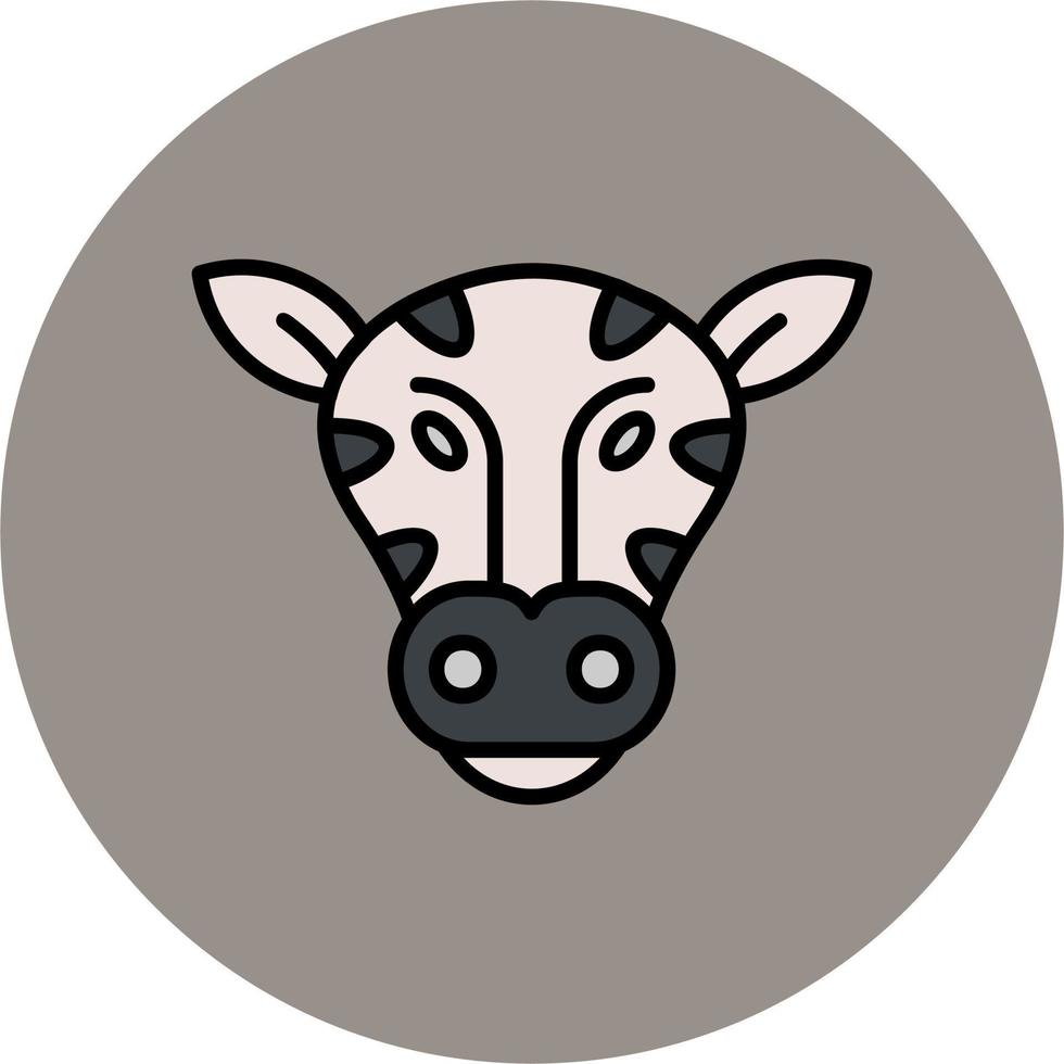zebra vektor ikon