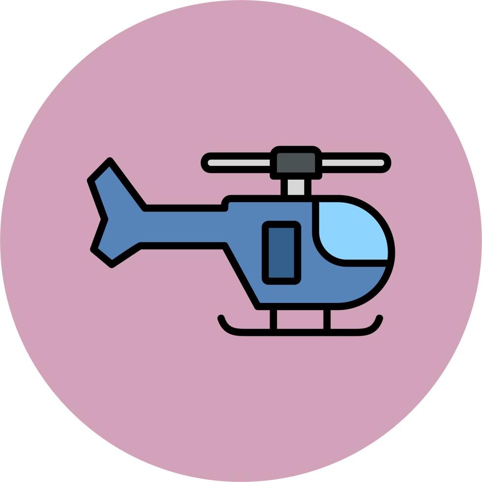 helikopter vektor ikon