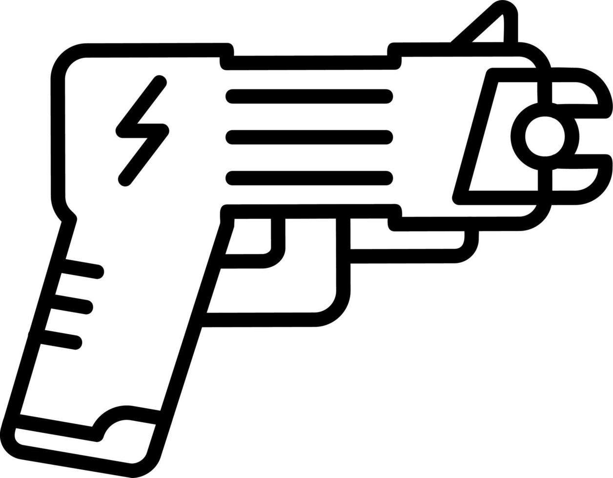 betäuben Gewehr Vektor Symbol