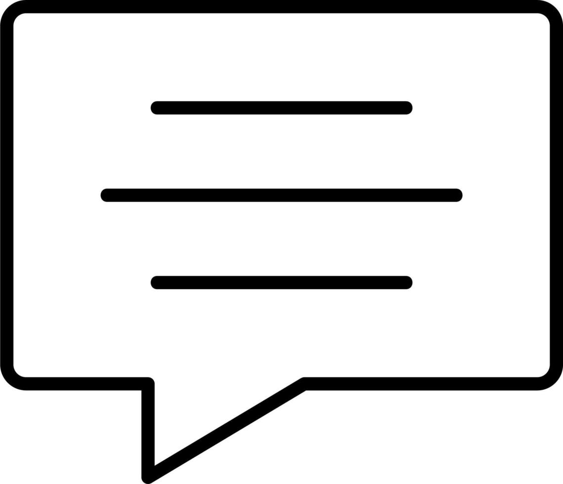 meddelande vektor ikon