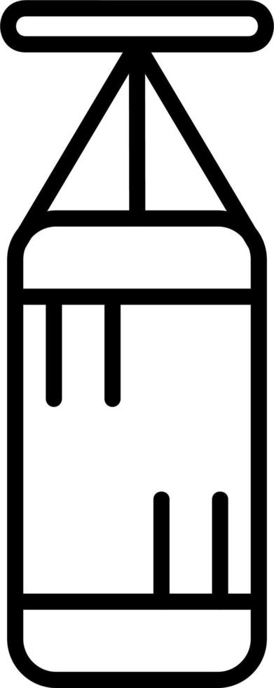 Boxsack-Vektor-Symbol vektor