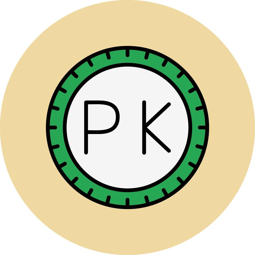 Pakistan wählen Code Vektor Symbol