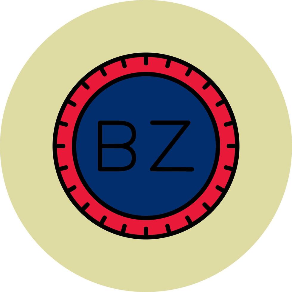 belize wählen Code Vektor Symbol