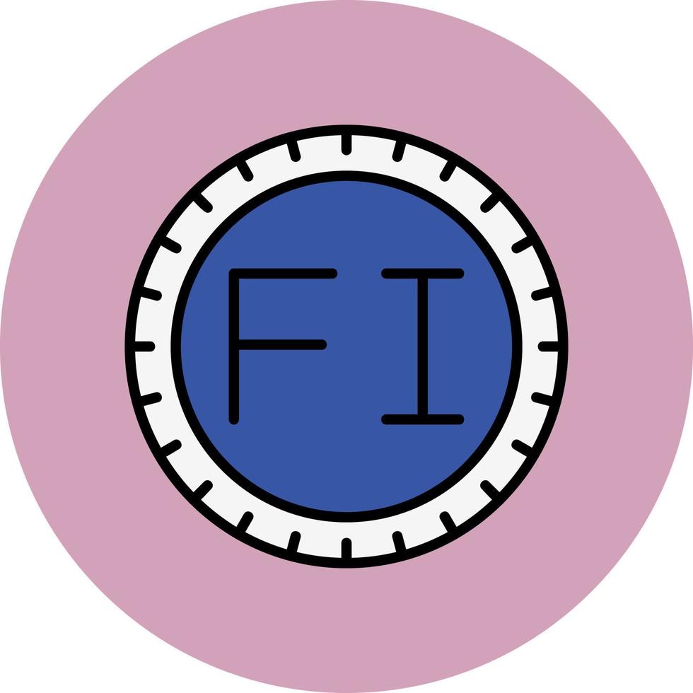 Finnland wählen Code Vektor Symbol