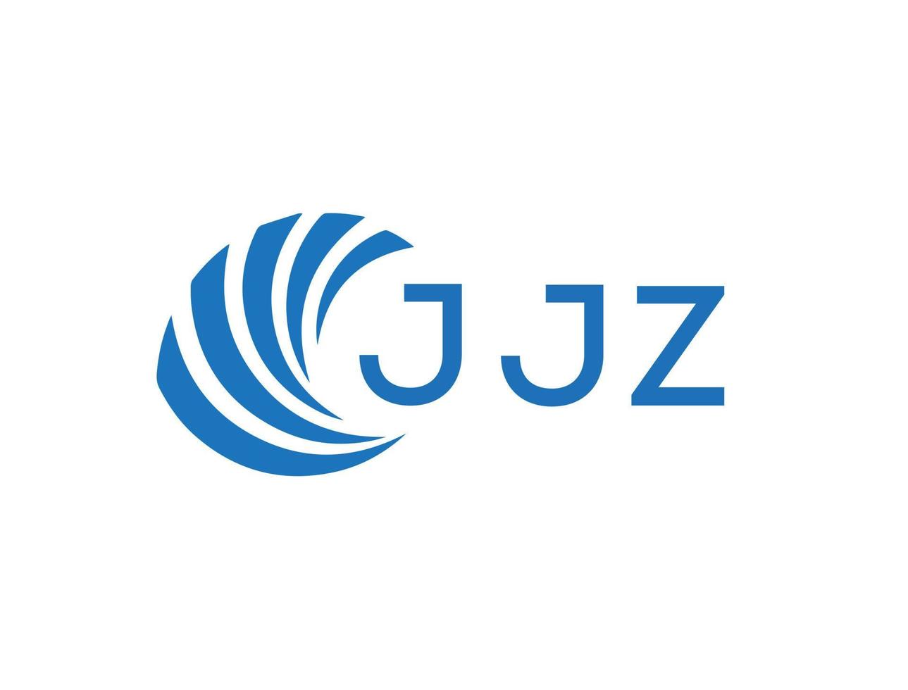 jjz abstrakt Geschäft Wachstum Logo Design auf Weiß Hintergrund. jjz kreativ Initialen Brief Logo Konzept. vektor