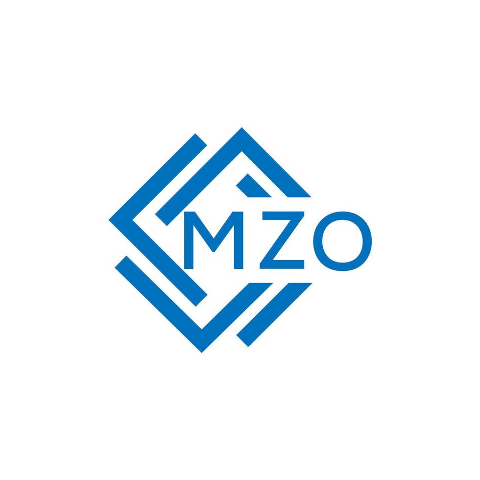 mzo Brief Logo Design auf Weiß Hintergrund. mzo kreativ Kreis Brief Logo Konzept. mzo Brief design.mzo Brief Logo Design auf Weiß Hintergrund. mzo c vektor