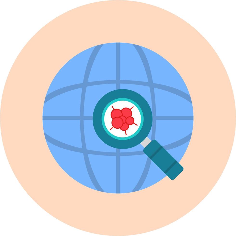 global forskning vektor ikon