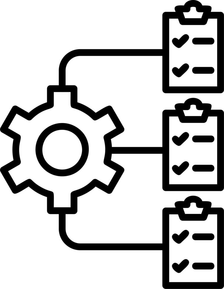 Einstellungsvektorsymbol vektor