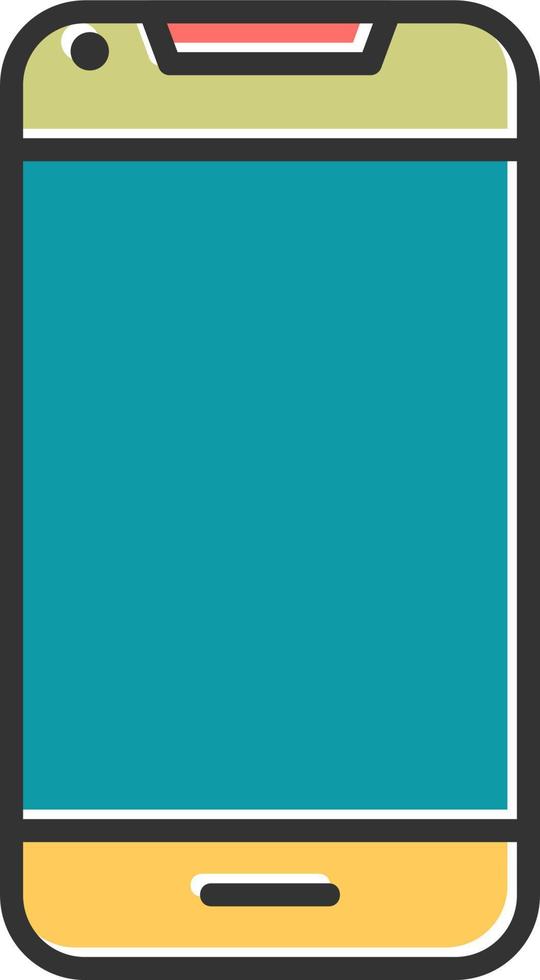 Smartphone-Vektorsymbol vektor