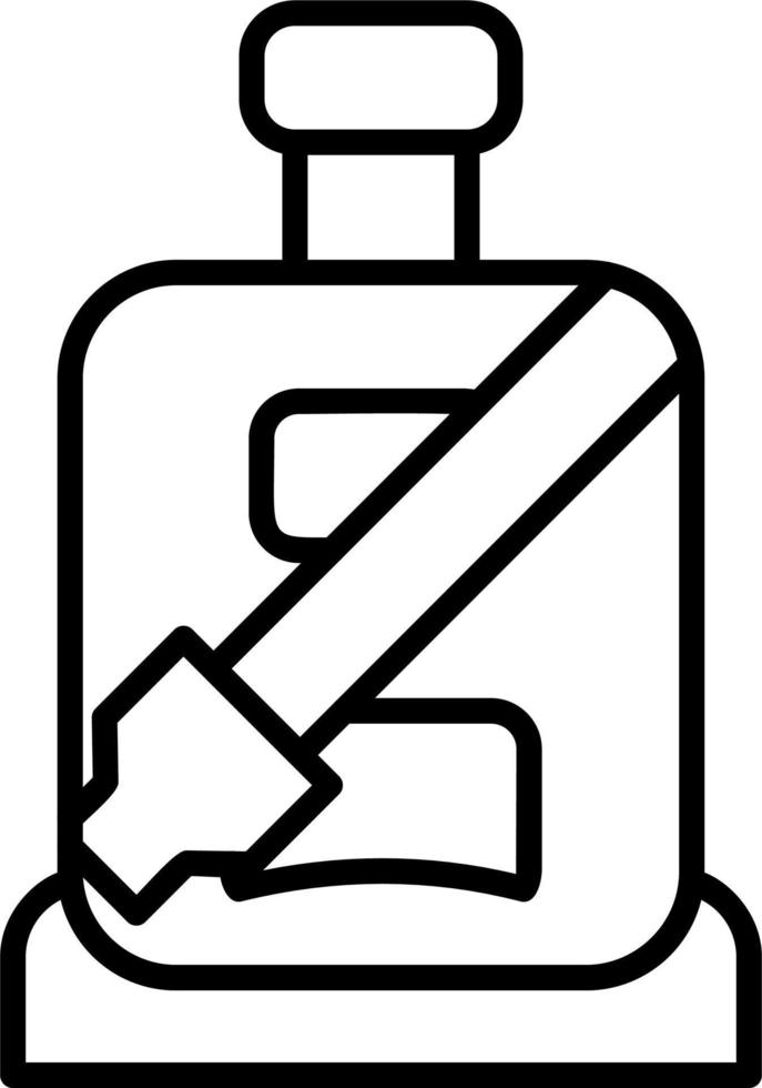 Auto Sitz Vektor Symbol