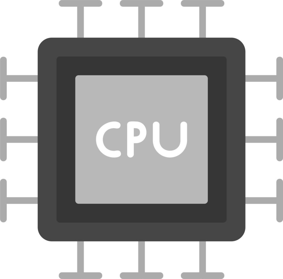 cpu vektor ikon