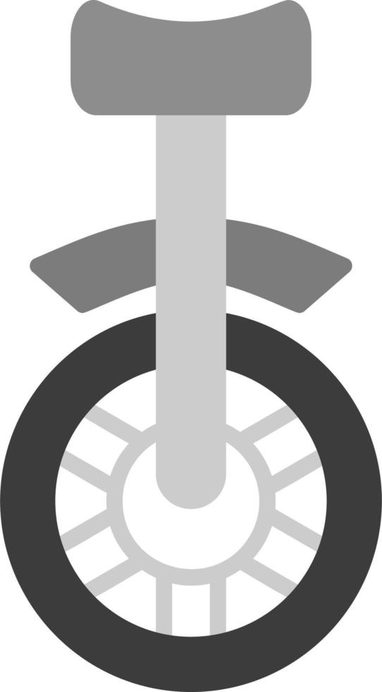 Einrad-Vektor-Symbol vektor