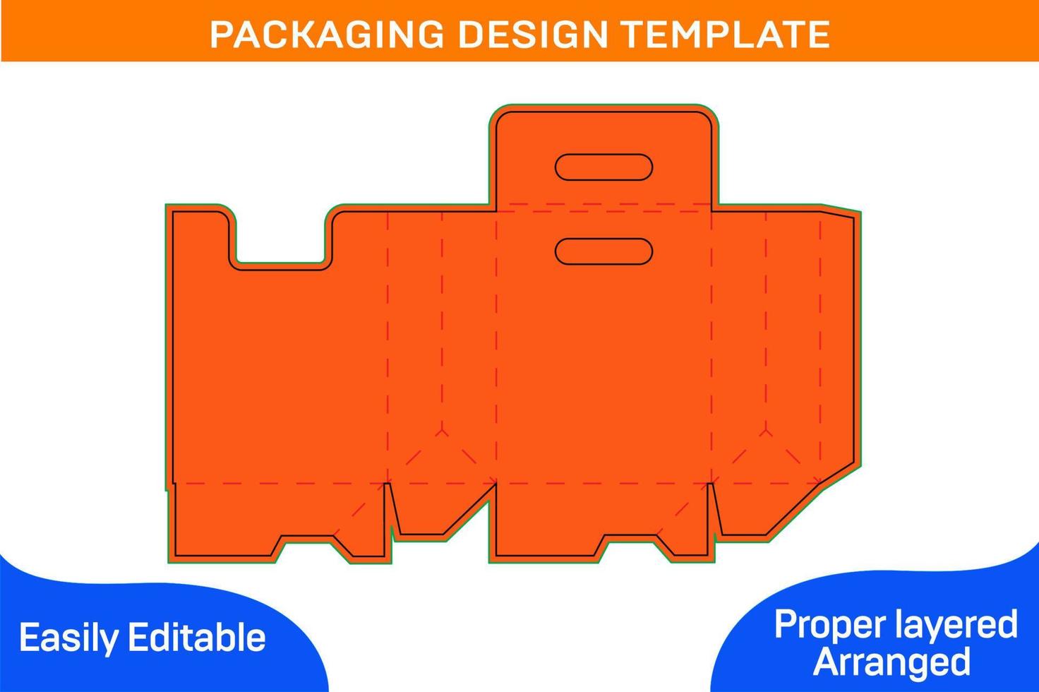 Auto Unterseite näher Tasche Dieline Tamplate faltbar Papier Tasche vektor