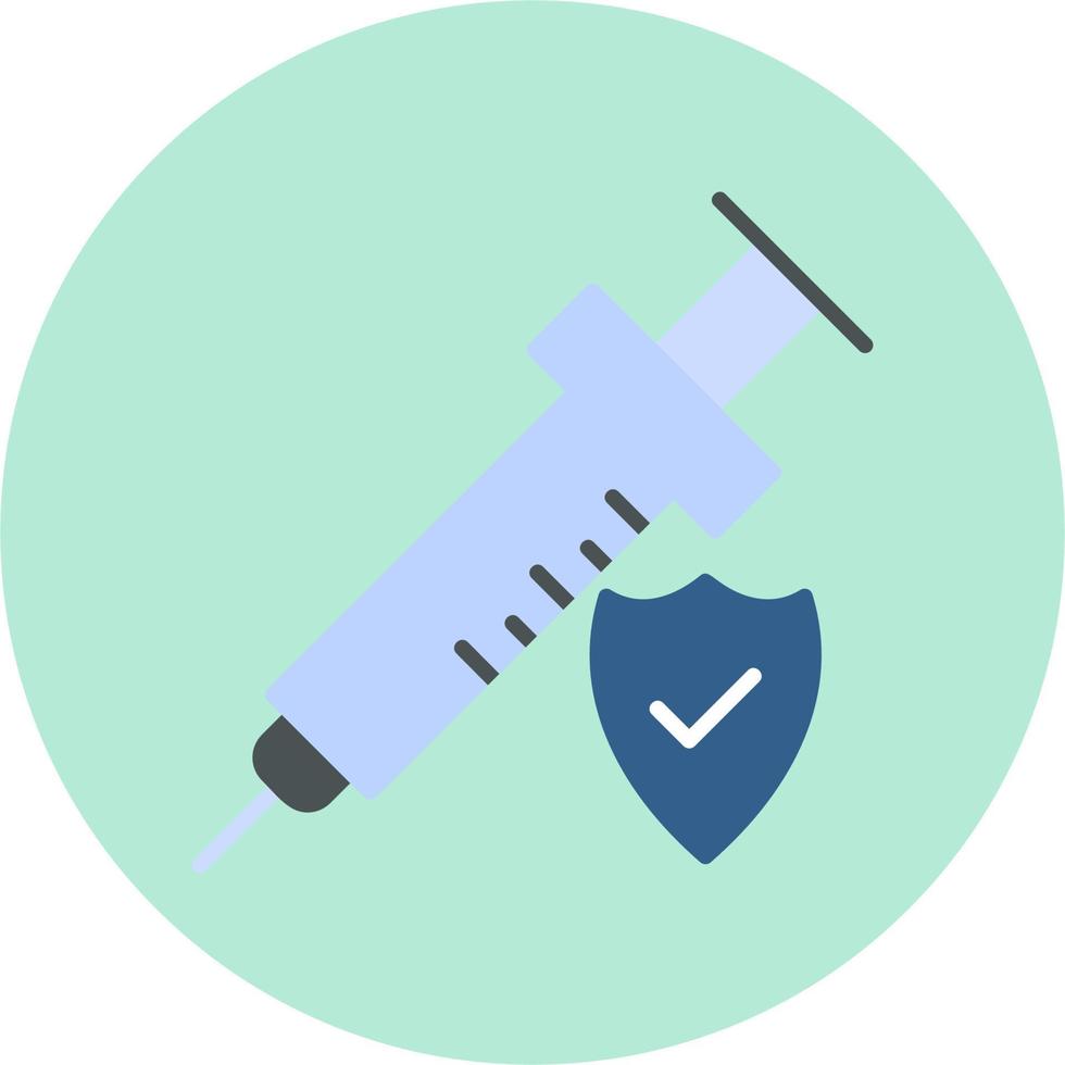 Impfung erledigt Vektor Symbol